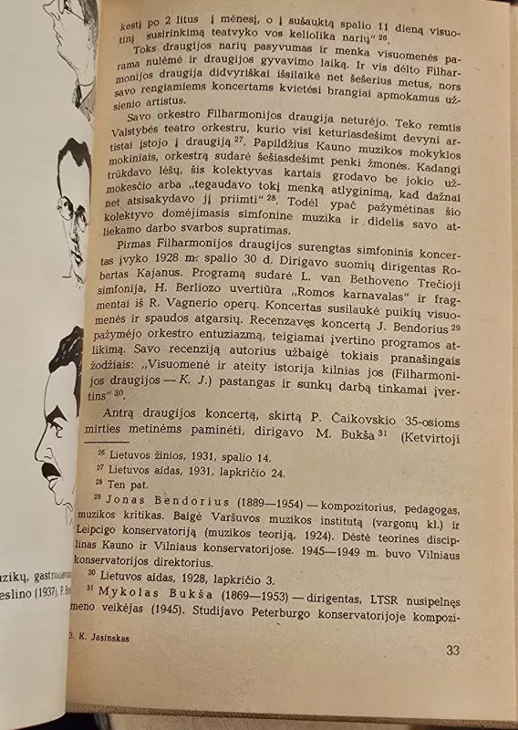 Koncertinis gyvenimas Lietuvoje 1919-1940 - Kazys Jasinskas, knyga 4