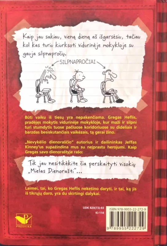 Nevykėlio dienoraštis 1 - Jeff Kinney, knyga 3