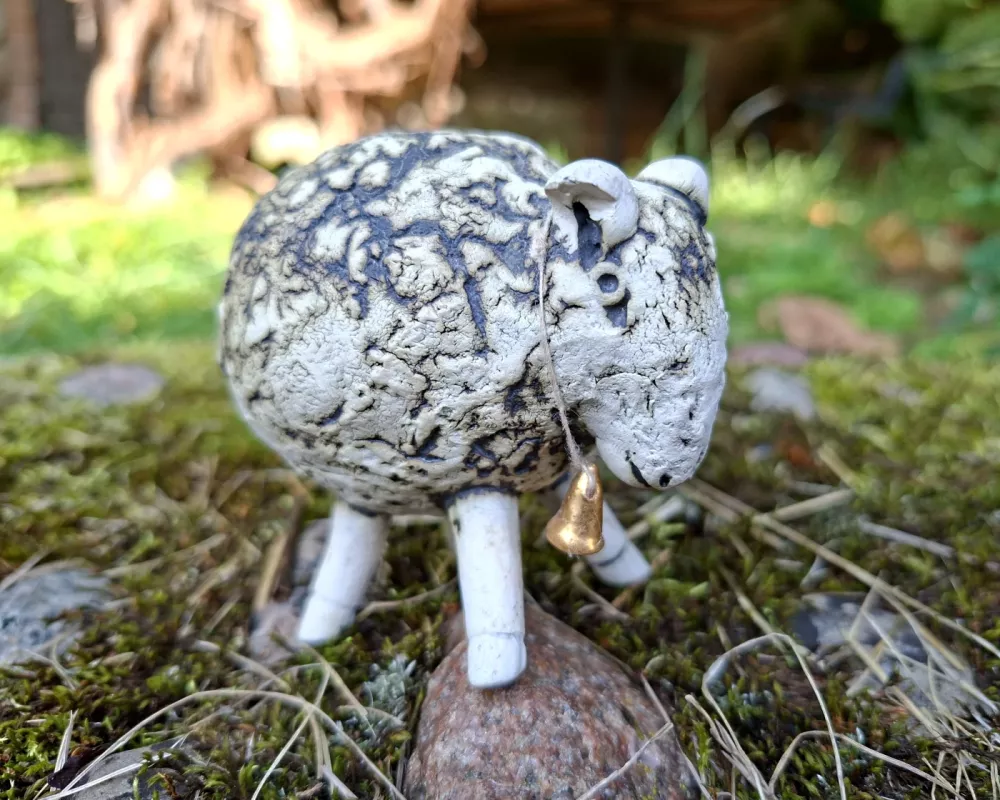 Rankų darbo keramikinis avinas - , namai ir interjeras 2