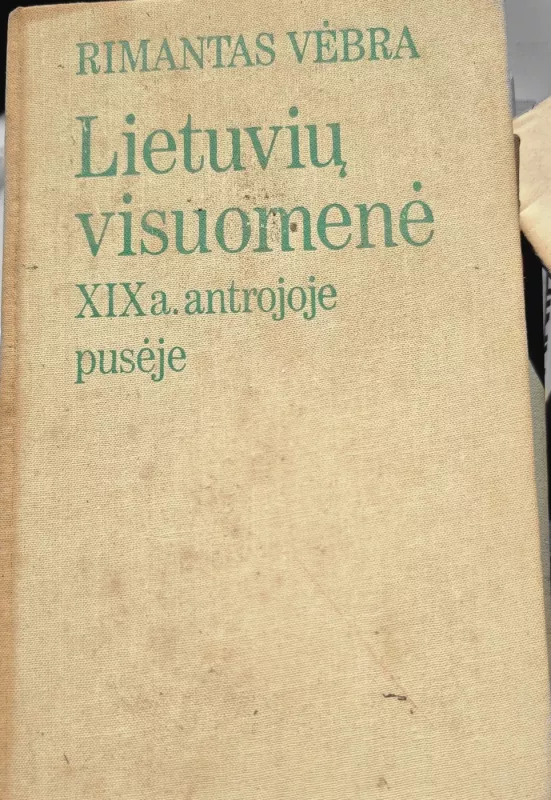 Lietuvių visuomenė XIX a. antrojoje pusėje - Rimantas Vėbra, knyga 2