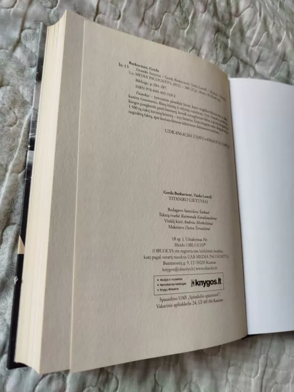 Titaniko lietuviai - Vaida Lowell, knyga 5