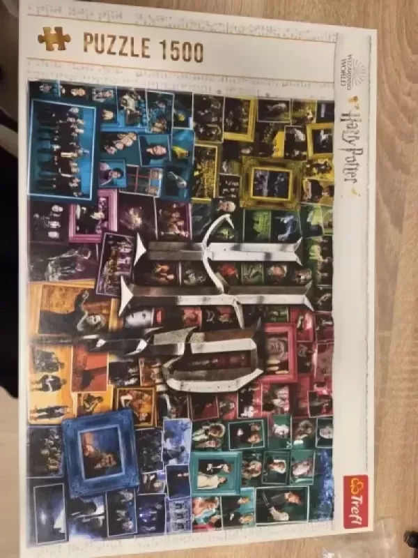 Hario Poterio dėlionė, 1500 detalių - , stalo žaidimas 2