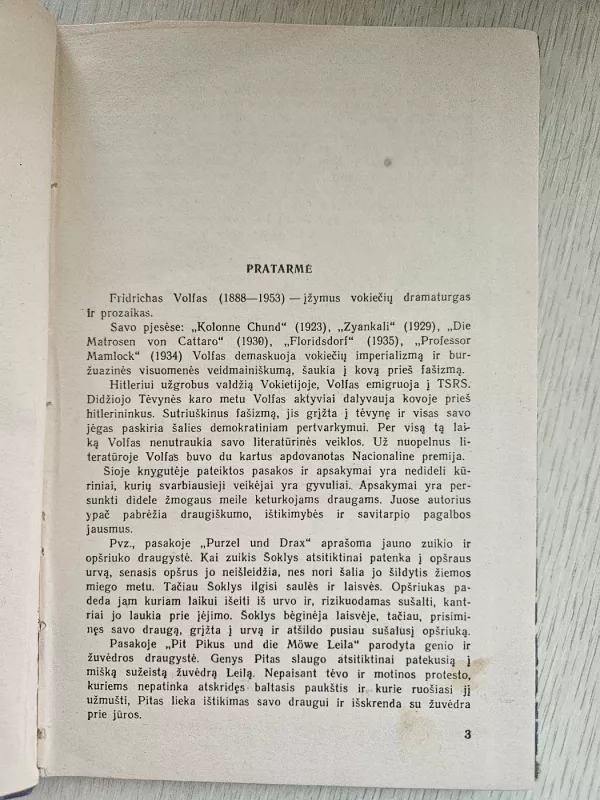 Märchen und Tiergeschichten - F. Wolf, knyga 5