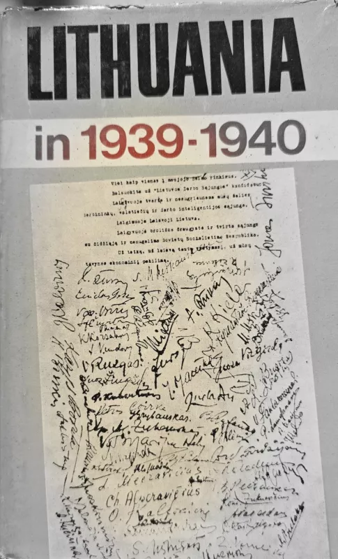 Lithuania in 1939-1940 - Vytautas Kancevičius, knyga 2