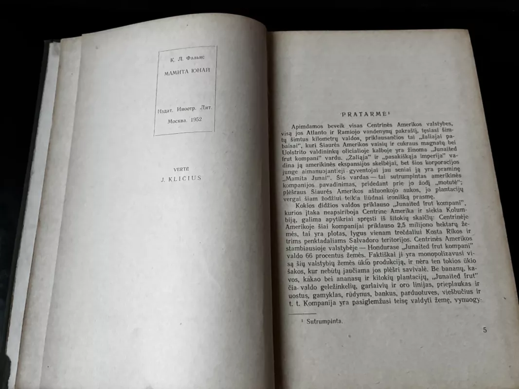 Mamita Junai - K.L. Faljasas, knyga 3