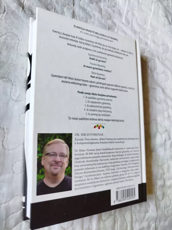 Gyvenimas dėl tikslo: kam aš čia esu? Naujas papildytas leidimas - Rick Warren, knyga 6