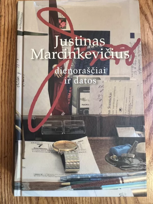 dienoraščiai ir datos - Justinas Marcinkevičius, knyga 2