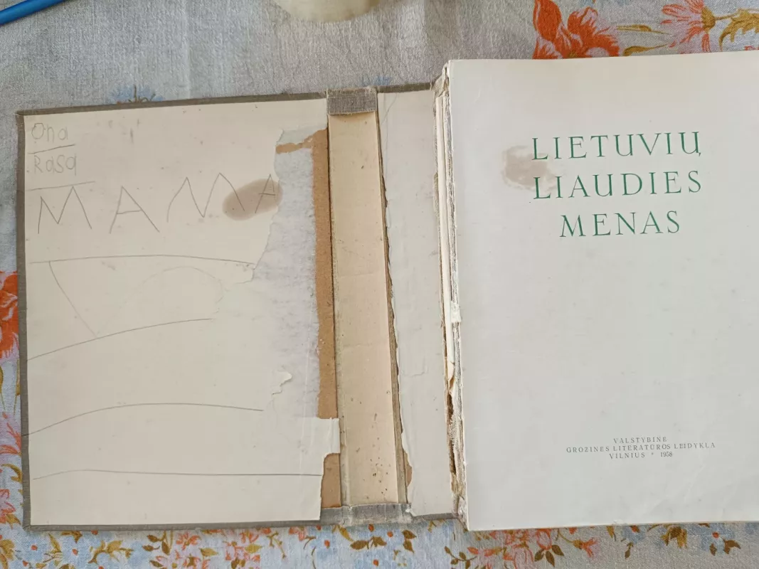 Lietuvių liaudies menas Medžio dirbiniai II knyga - P. Galaunė, knyga 5