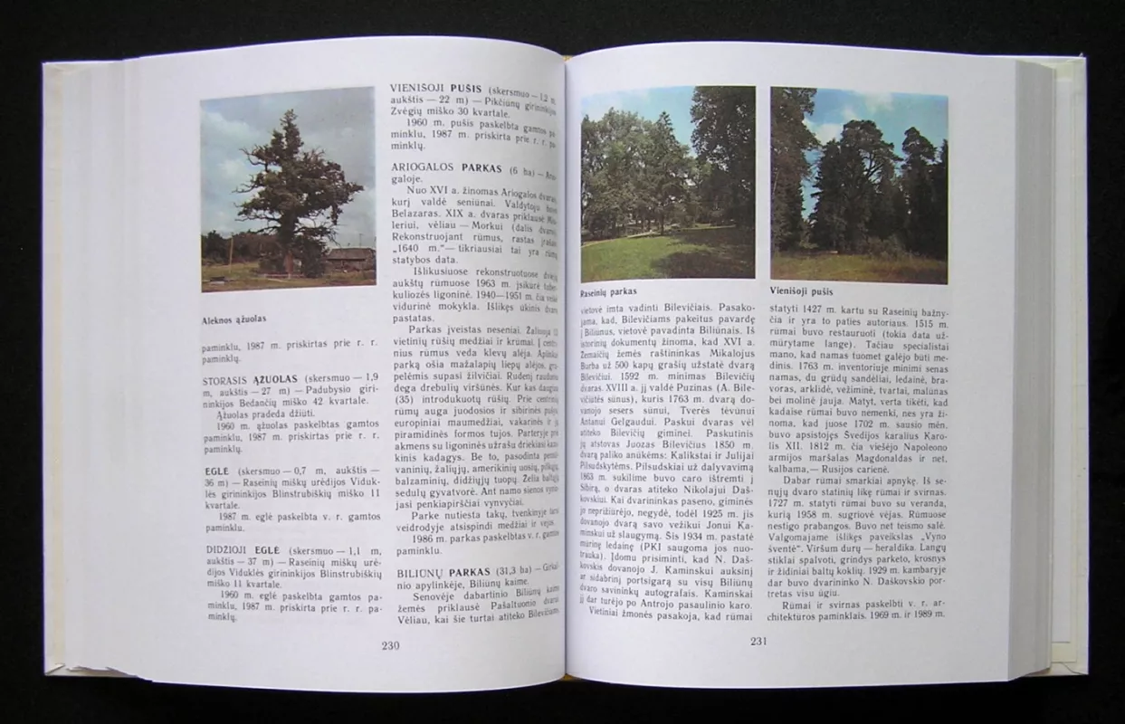 Lietuvos gamtos paminklai - Gediminas Isokas, knyga 4