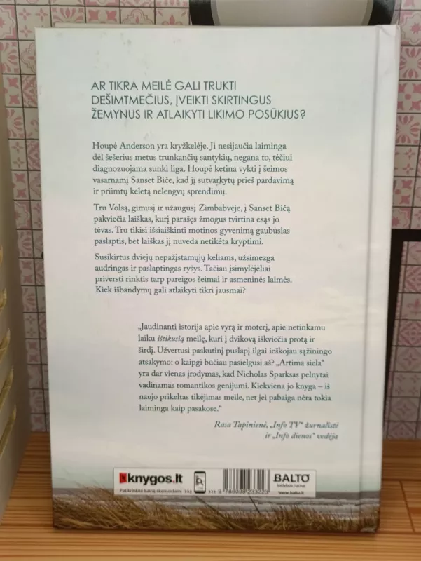 Artima siela - Nicholas Sparks, knyga 5