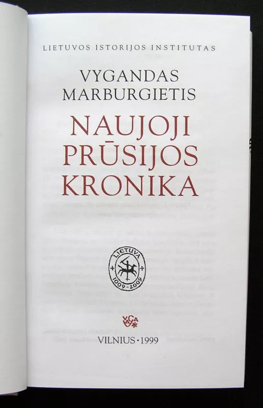 Naujoji Prūsijos kronika - Vygandas Marburgietis, knyga 4