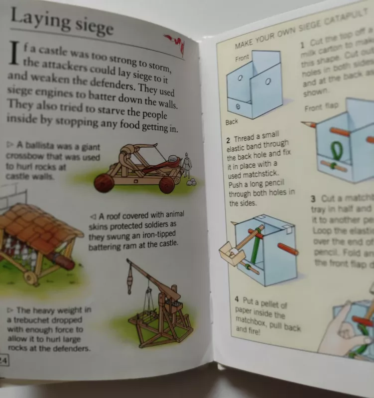 Castles: anglų kalbos skaitiniai vaikams - Christopher Maynard, knyga 6