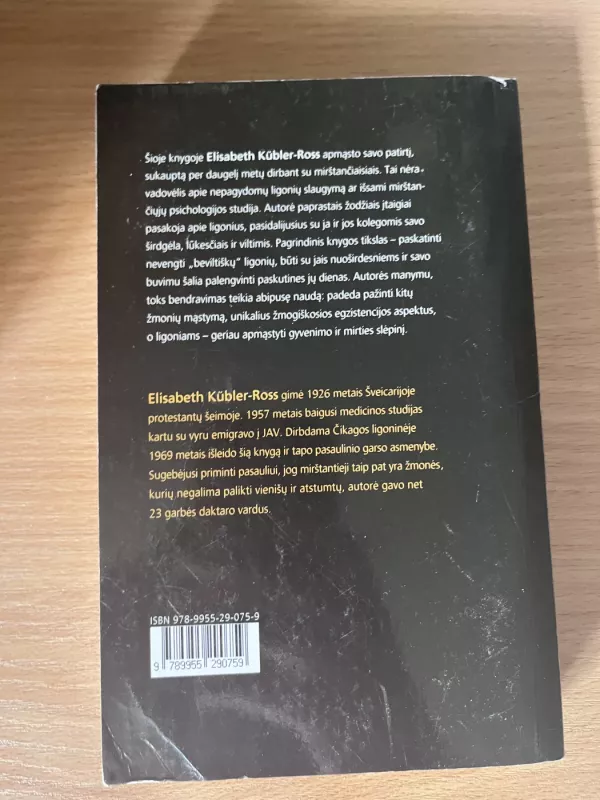 Apie mirtį ir mirimą - Elisabeth Kubler-Ross, knyga 3