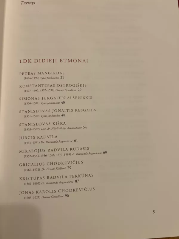 Lietuvos krašto apsaugos MINISTRAI ir kariuomenės VADAI   1  TOMAS LDK Didieji etmonai ir sukilimų vadai - plk.ltn.dr. Gintautas Surgailis, knyga 4