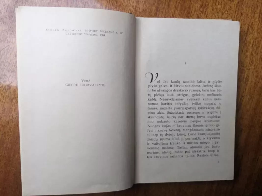 Ištikimoji upė - Stefanas Žeromskis, knyga 5