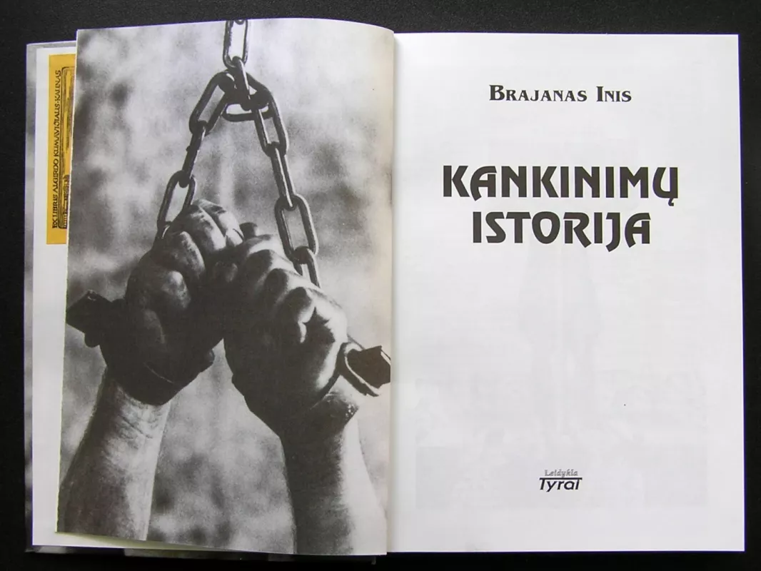 Kankinimų istorija - Brajanas Inis, knyga 3