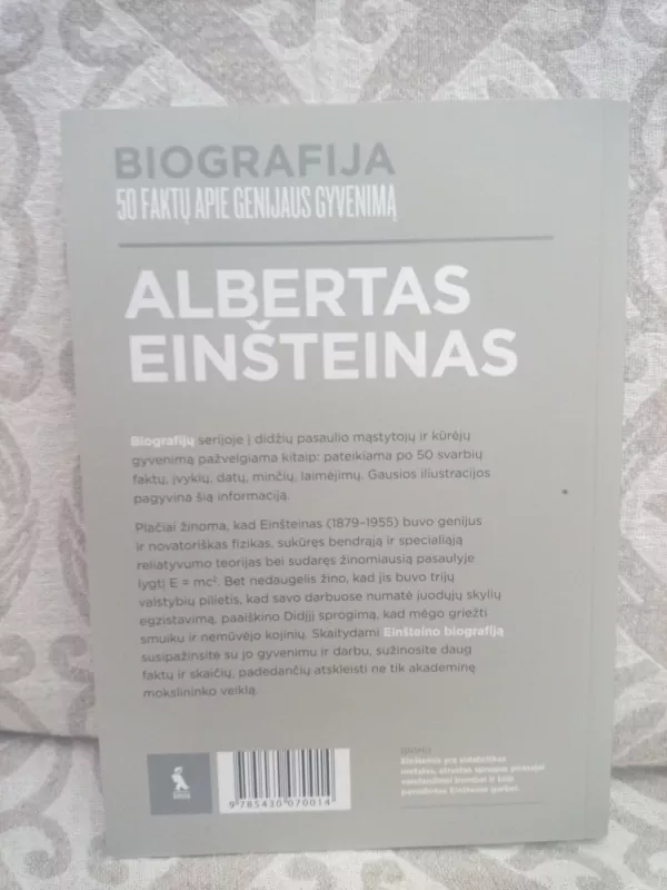 Einšteino biografija - Brian Clegg, knyga 3