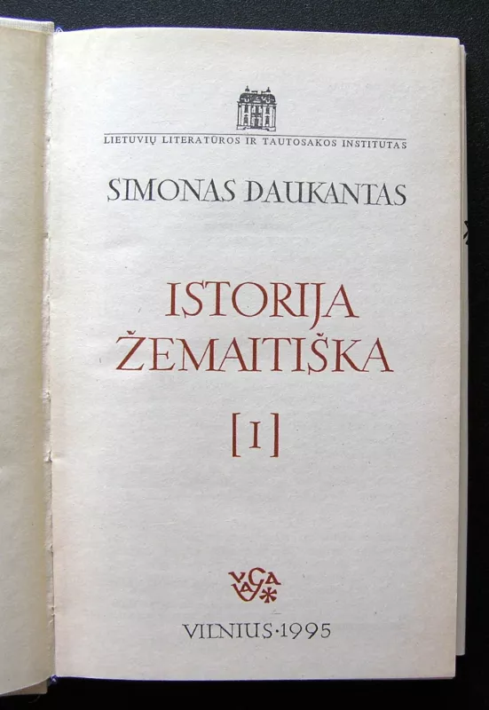 Istorija žemaitiška I tomas - Simonas Daukantas, knyga 4