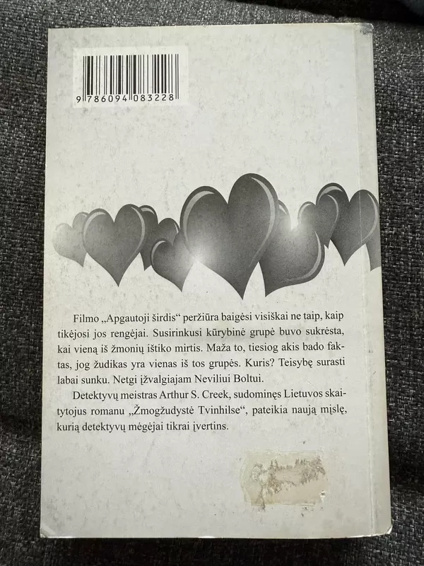 Mirtis kino salėje - Arthur S. Creek, knyga 4