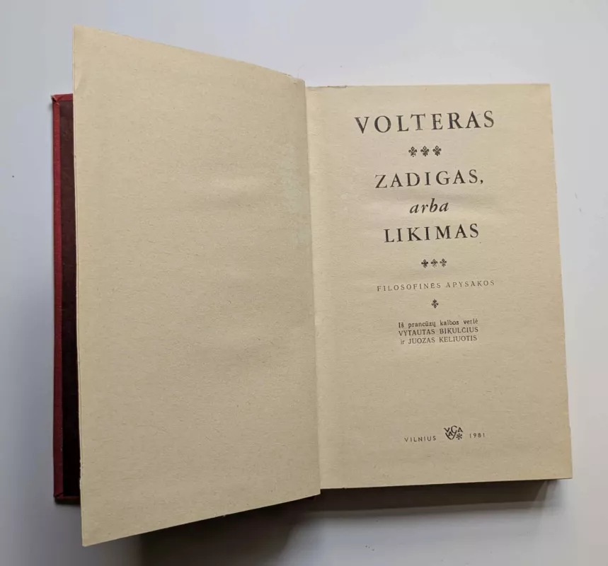 Zadigas, arba likimas - Autorių Kolektyvas, knyga 3