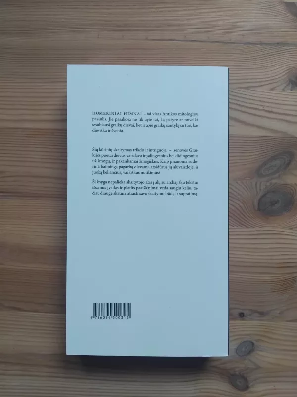 Homeriniai himnai - Autorių Kolektyvas, knyga 4