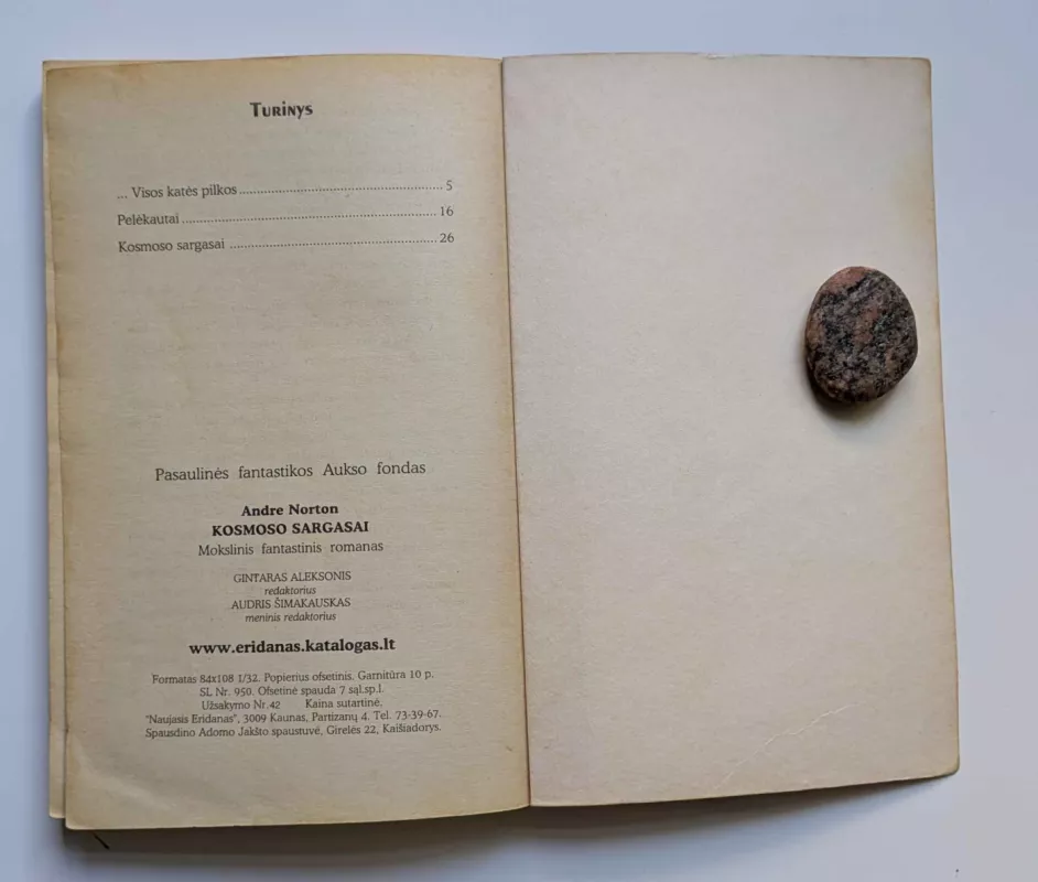 Kosmoso sargasai (155) - Andre Norton, knyga 5