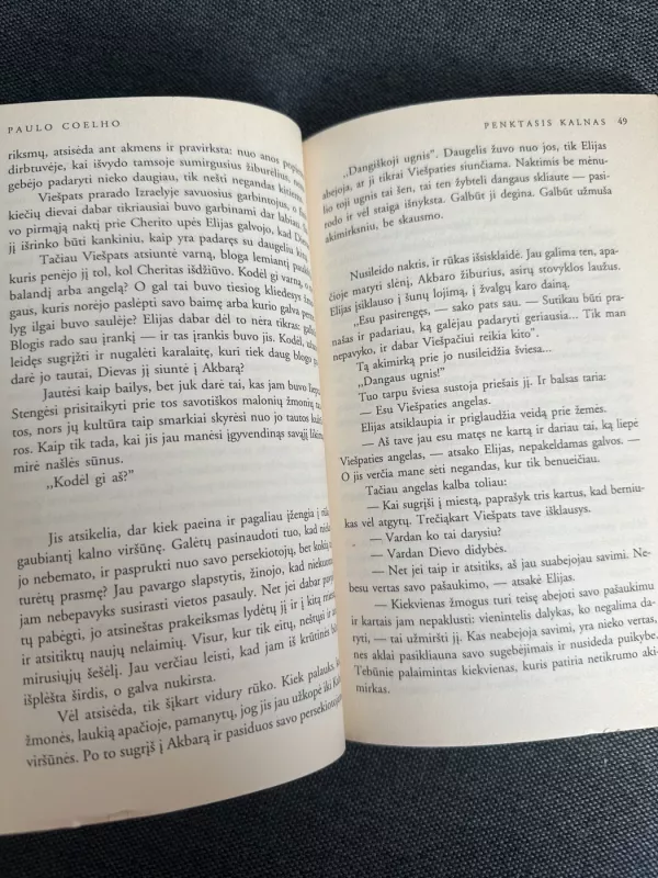 Penktasis kalnas - Paulo Coelho, knyga 4