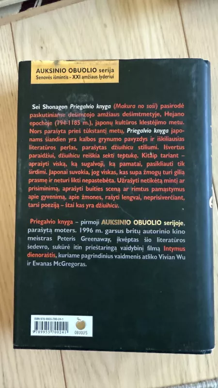 Priegalvio knyga - Sei Shonagon, knyga 6