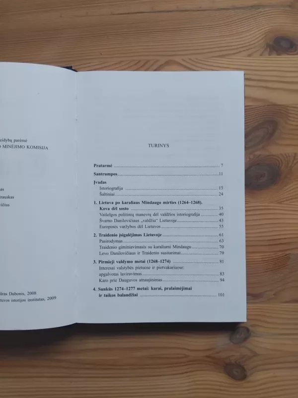 Traidenis. Monarcho valdžios atkūrimas Lietuvoje (1268–1282) - Artūras Dubonis, knyga 5