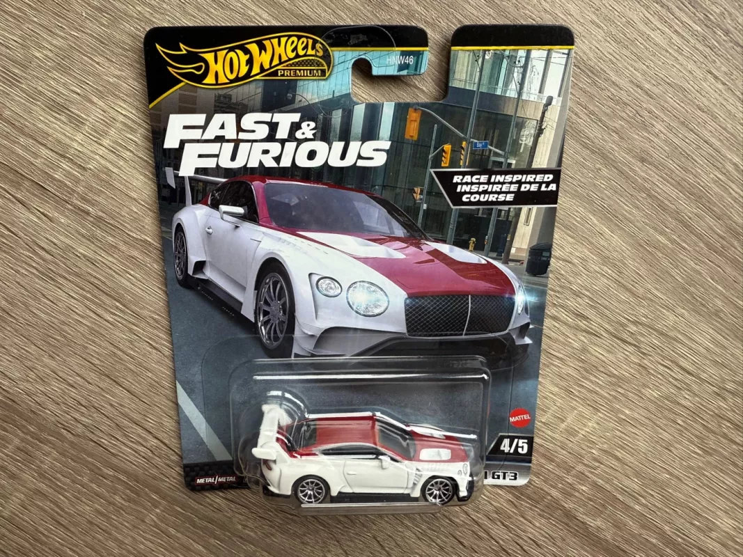 2018 Bentley Continental GT3 Fast & Furious Hot Wheels - , namai ir interjeras 5
