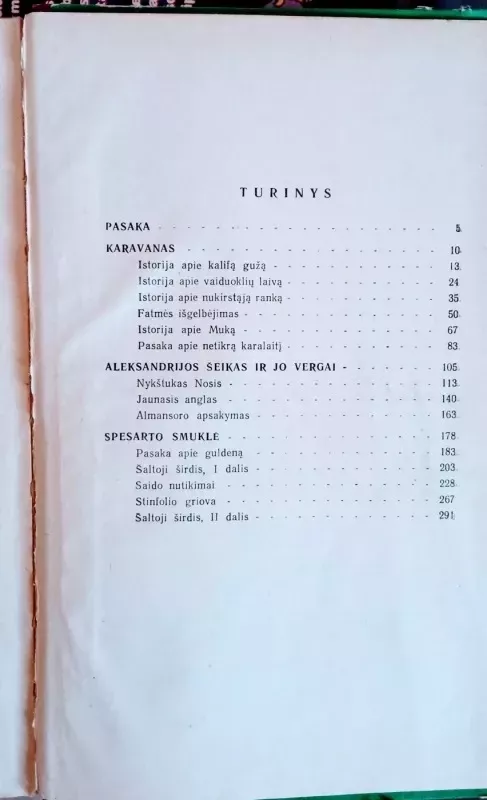 V.Haufas -  PASAKOS - Vilhelmas Haufas, knyga 5