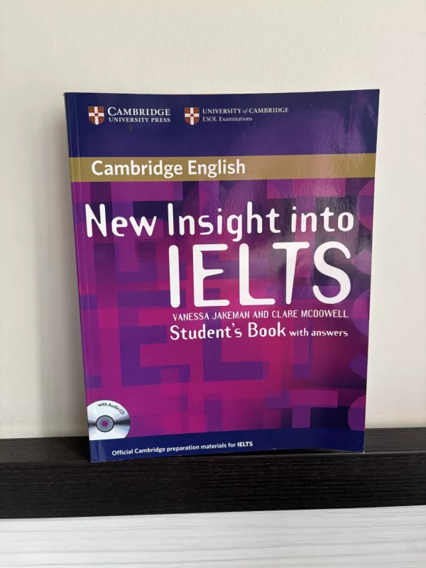 New Insight into IELTS - Vanessa Jakeman, Clare McDowell, knyga 2