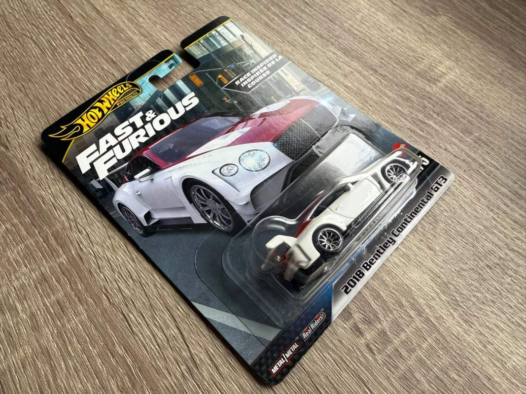 2018 Bentley Continental GT3 Fast & Furious Hot Wheels - , namai ir interjeras 3