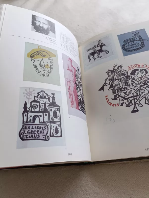 Lietuvių ekslibrisas - Vincas Kisarauskas, knyga 6