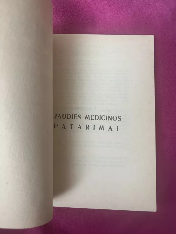 Liaudies medicinos patarimai - Autorių Kolektyvas, knyga 6