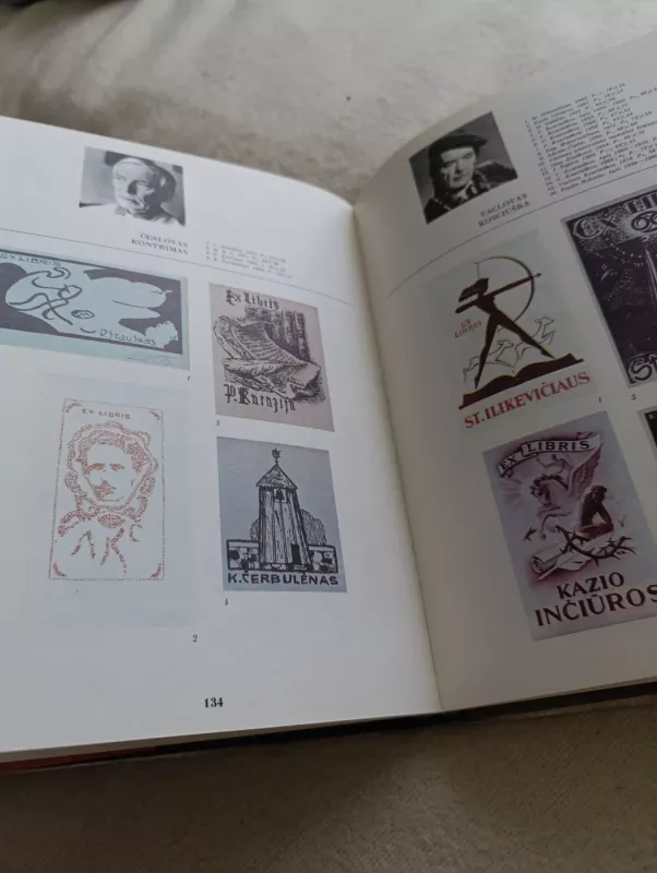 Lietuvių ekslibrisas - Vincas Kisarauskas, knyga 3