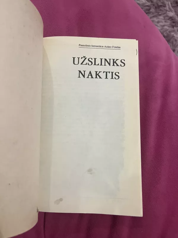 Užslinks naktis - Autorių Kolektyvas, knyga 5