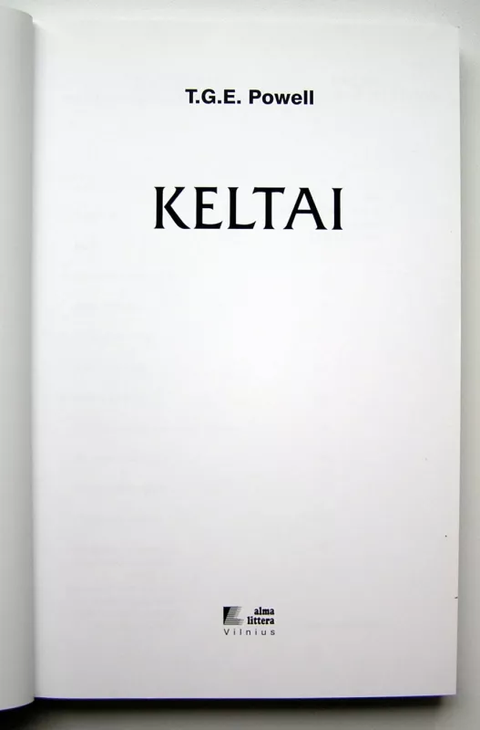Keltai - T.G.E. Powell, knyga 3