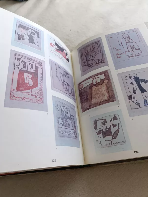 Lietuvių ekslibrisas - Vincas Kisarauskas, knyga 4