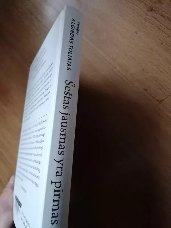Šeštas jausmas yra pirmas - Algirdas Toliatas, knyga 4