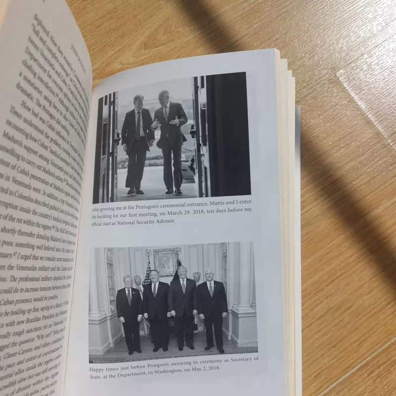 The room where it happened - John Bolton, knyga 6