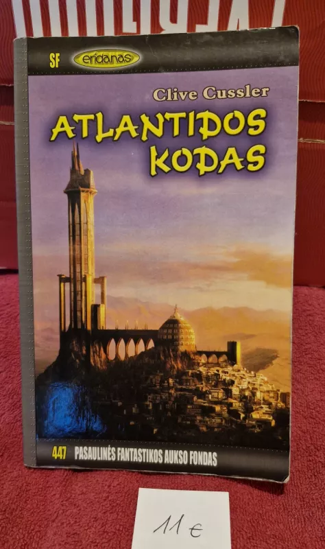 Atlantidos kodas (447) - Clive Cussler, knyga 2