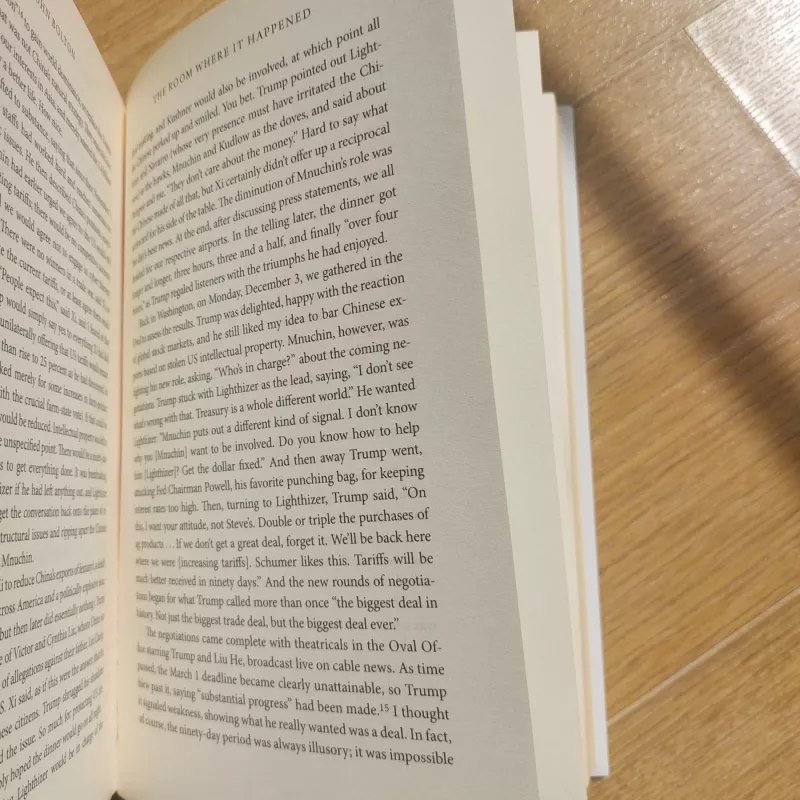 The room where it happened - John Bolton, knyga 4