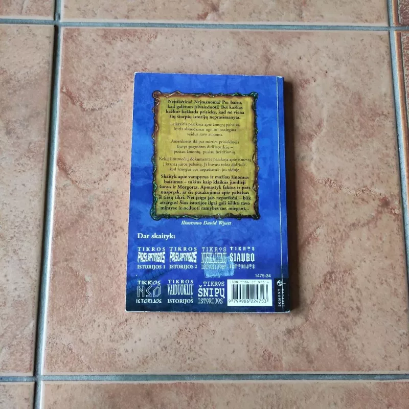 Tikros pabaisų istorijos - Terry Deary, knyga 5