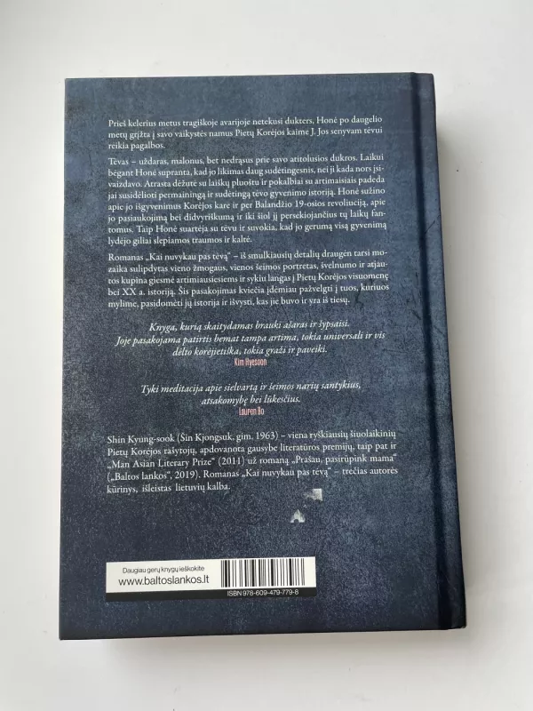 Kai nuvykau pas tėvą - Shin Kyung-sook, knyga 2