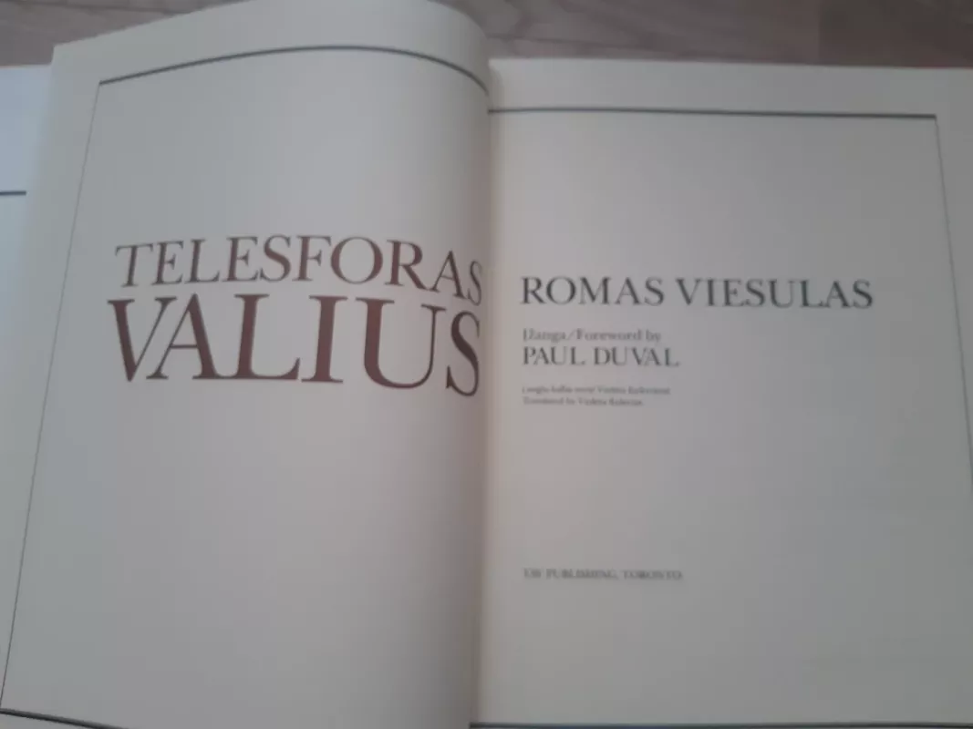 Telesforas Valius - Romas Viesulas, knyga 4