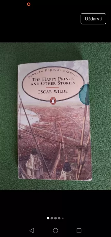 The Happy Prince and Other Stories - Oscar Wilde, knyga 2