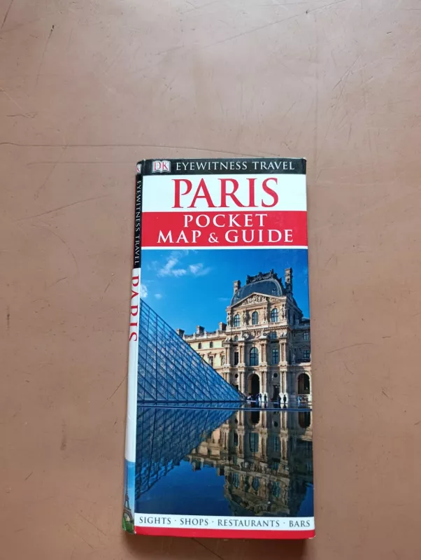 DK Eyewitness Paris Pocket Map and Guide - Autorių grupė, knyga 2