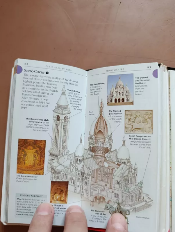 DK Eyewitness Paris Pocket Map and Guide - Autorių grupė, knyga 6