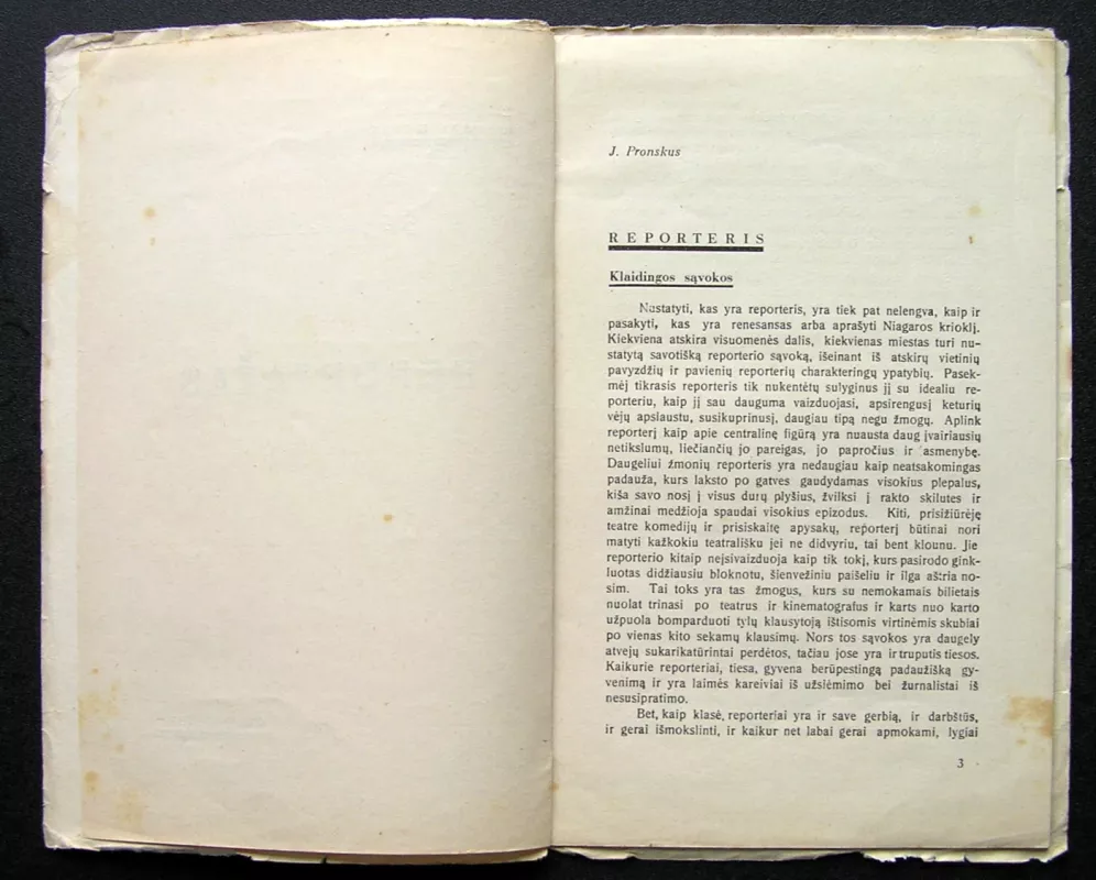 Žurnalistikos kursai namie - J. Pronskus, knyga 4
